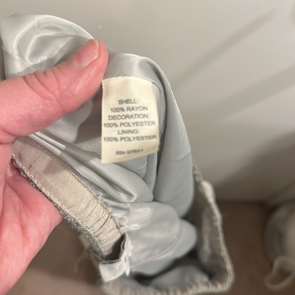 J. Jill Vintage Eucalyptus Skirt, Gray, Medium - Picture 7 of 7